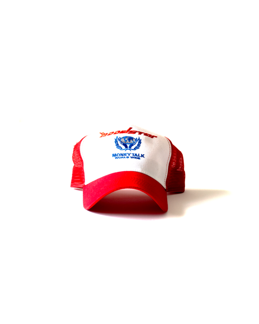 RED HOODSTAR TRUCKER CAP