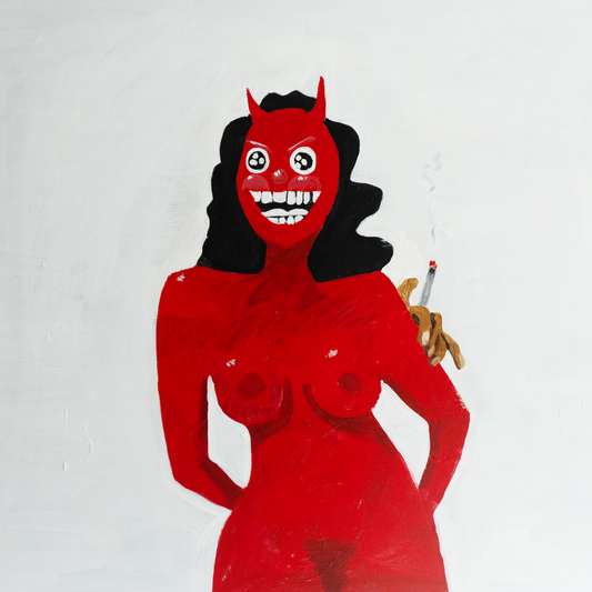 A PORTRAIT "SHE THE DEVIL"PRINT