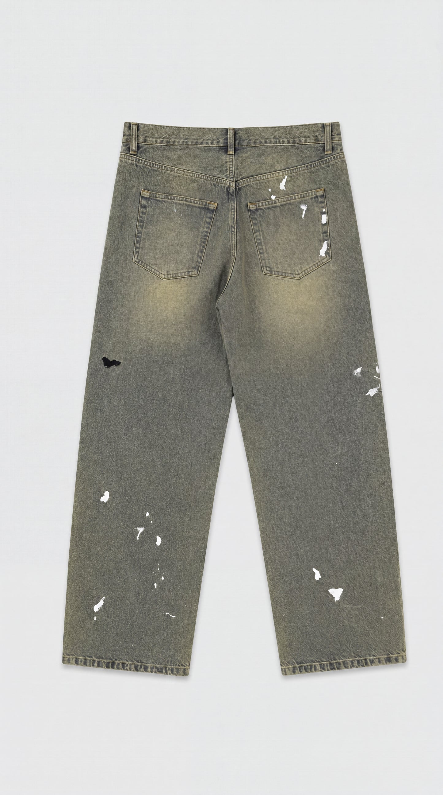 Painters burnt denim