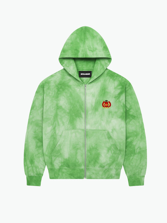 Dyed Organic Cotton ZipUp