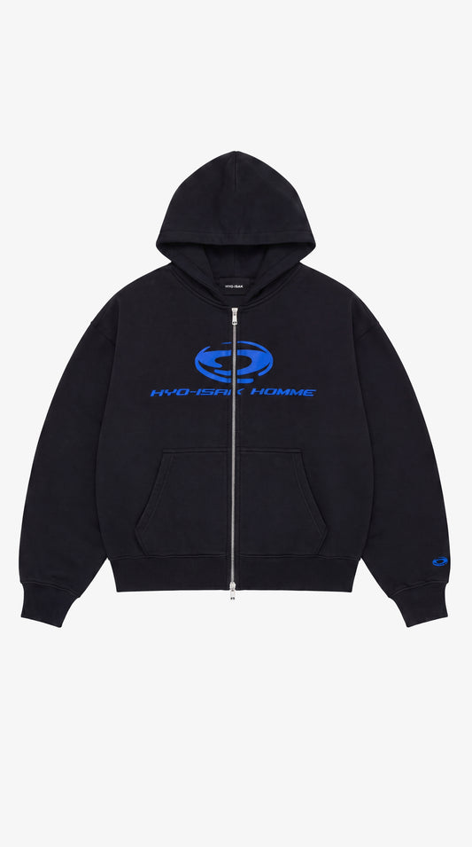 Cropped zip up