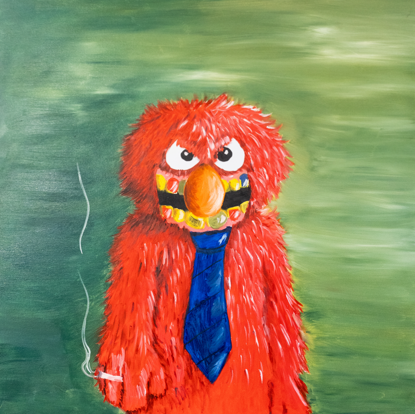 EVIL ELMO PRINT