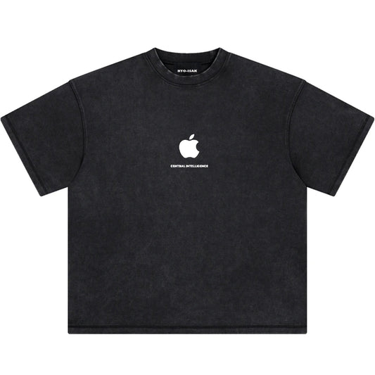 CENTRAL INTELLIGENCE T-SHIRT IN BLACK