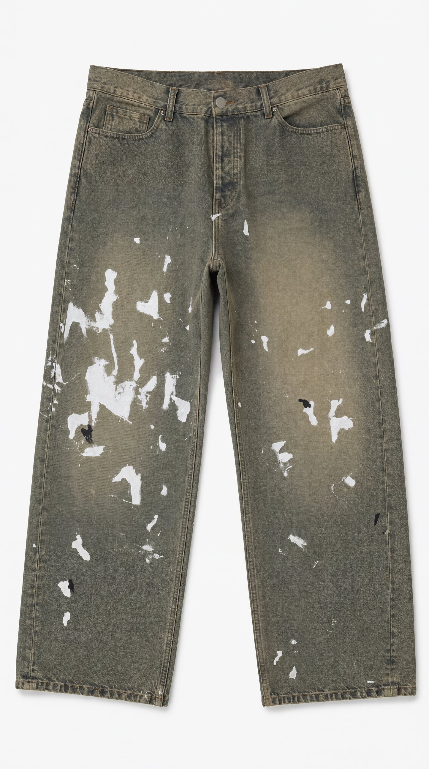 Painters burnt denim
