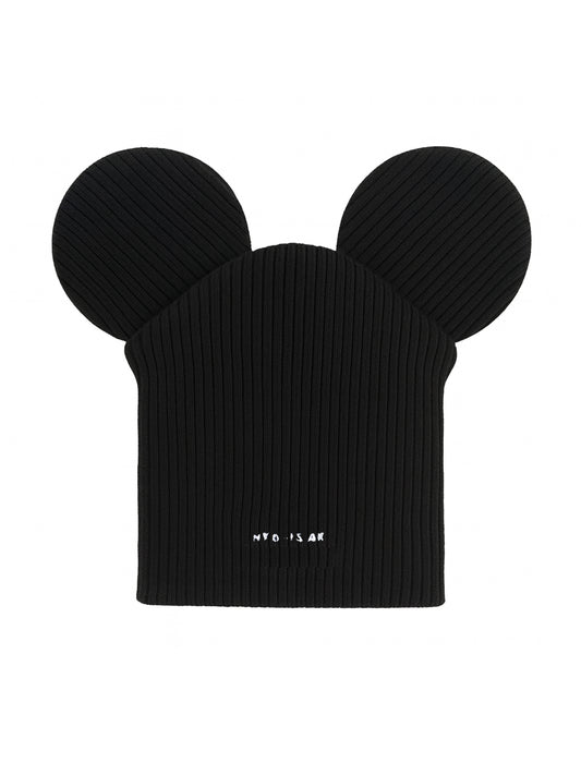 PLAY KNITTED HAT IN BLACK