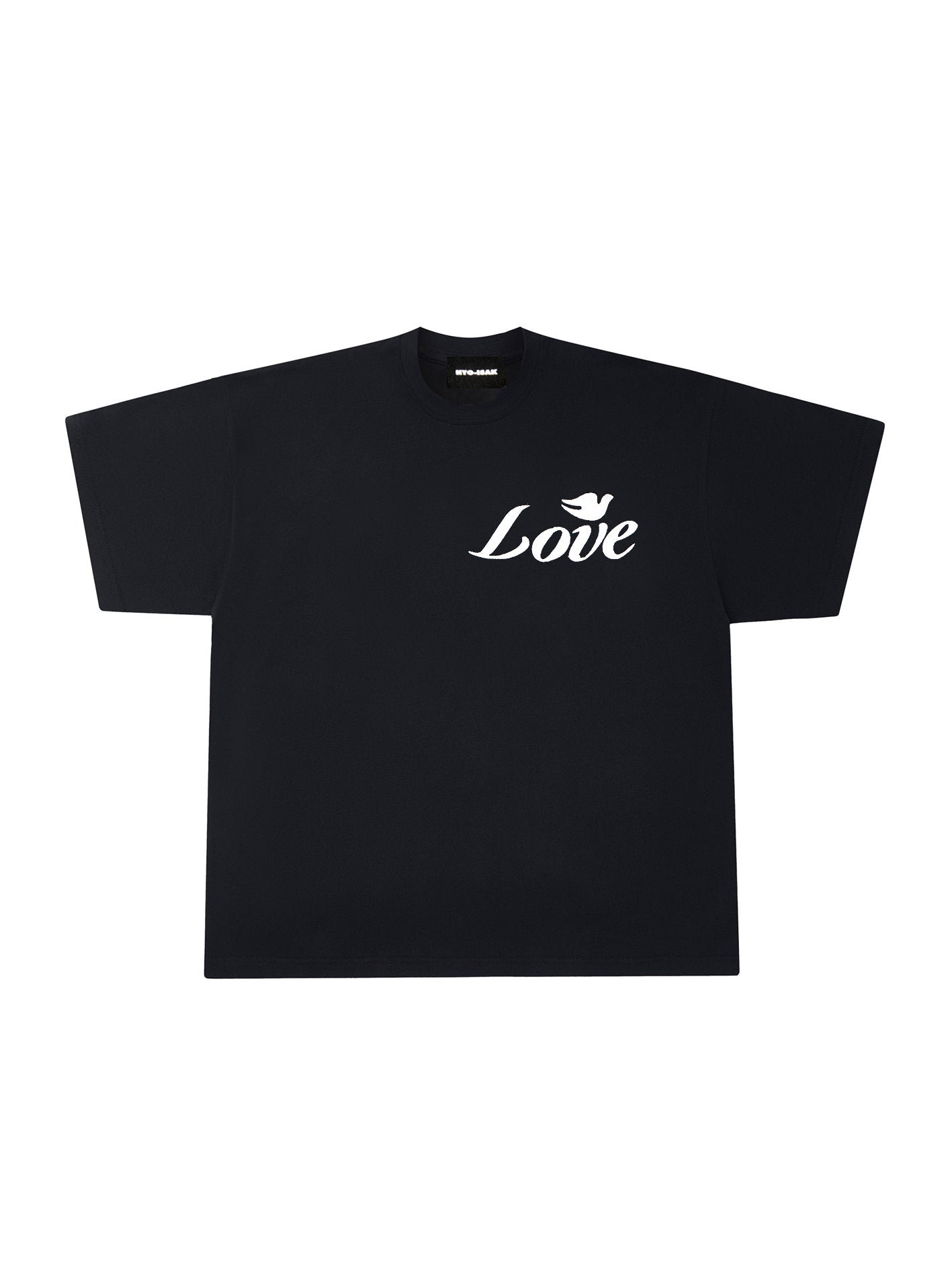 HYO-ISAK LOVE T-SHIRT IN BLACK