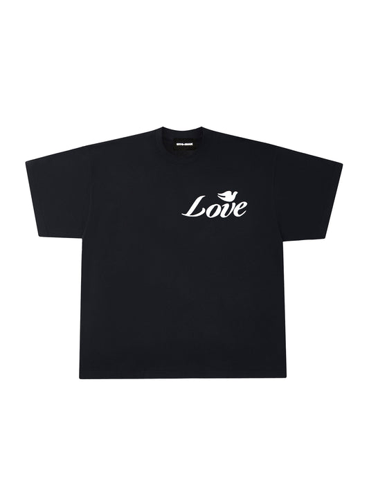 HYO-ISAK LOVE T-SHIRT IN BLACK