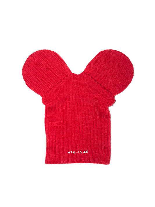 PLAY KNITTED HAT IN RED