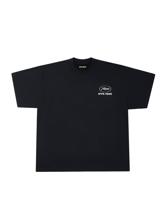 CANNES T-SHIRT IN BLACK