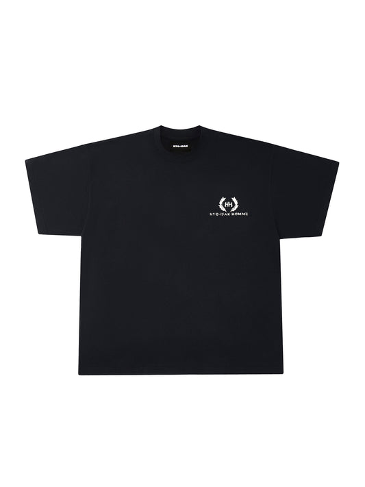 HYO-ISAK HOMME T-SHIRT IN BLACK
