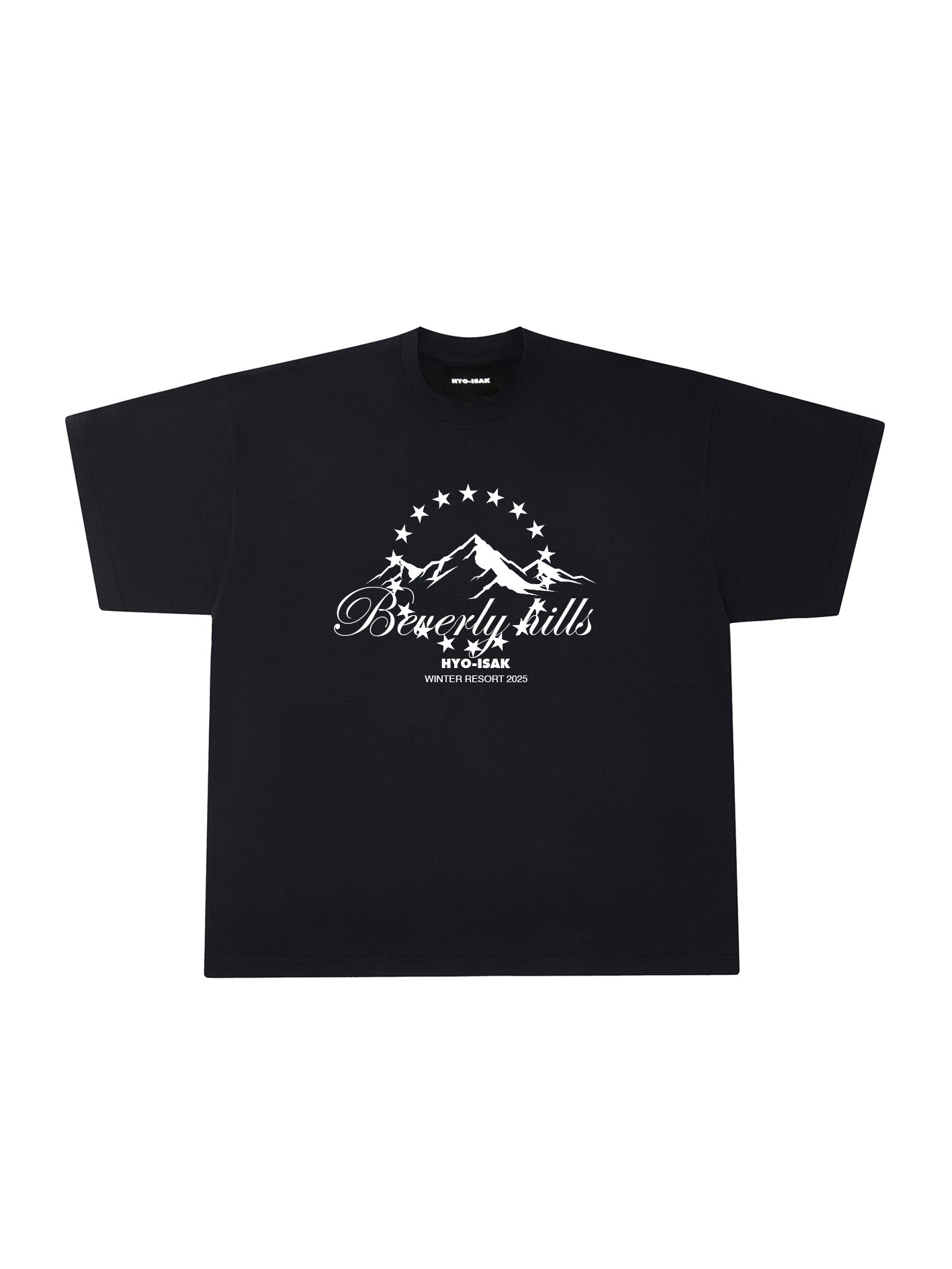 HYO-ISAK RESORT T-SHIRT IN BLACK