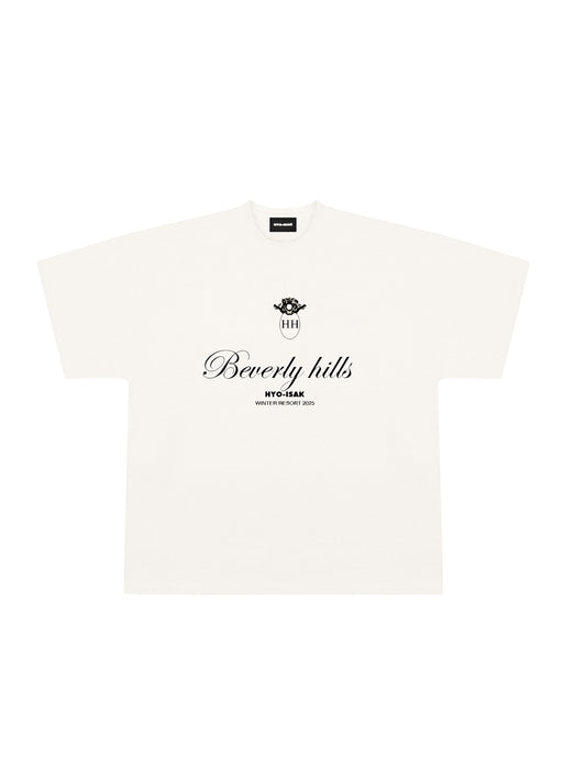 HYO-ISAK RESORT T-SHIRT IN WHITE