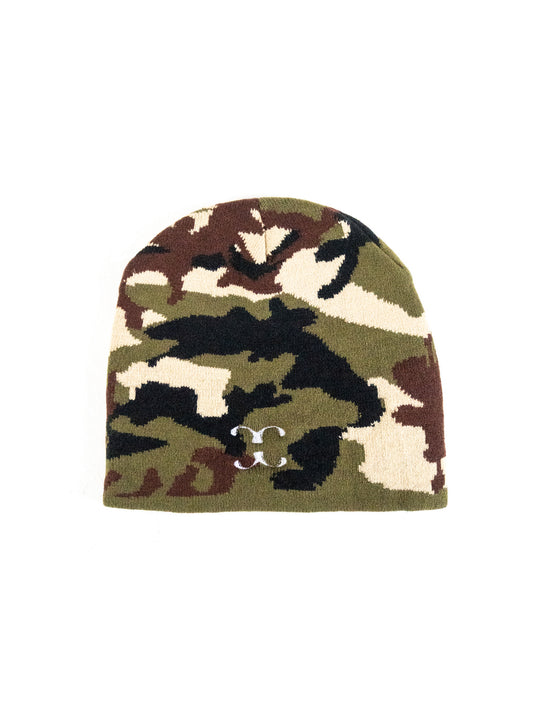 HYO-ISAK ARMY SKULL BEANIE