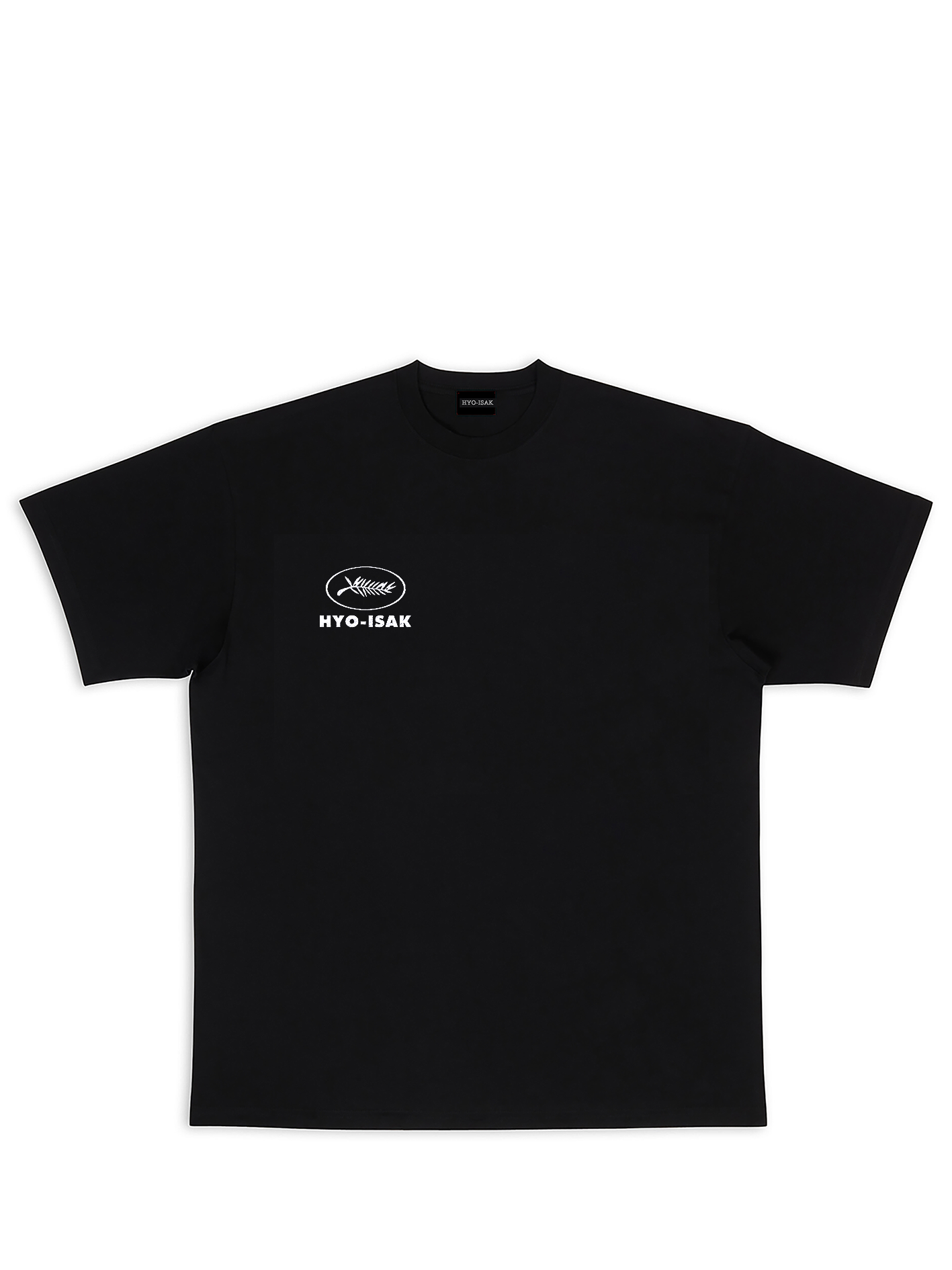 CANNES COTTON T-SHIRT IN BLACK