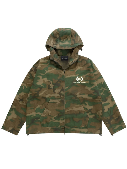 HYO-ISAK HOMME CAMMO WIND JACKET