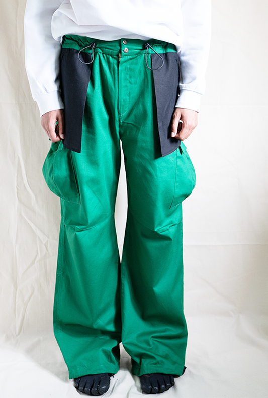 TAILORED INVERTED CARGO PANTS